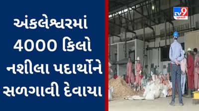 Gujarati Video :  દેશના યુવાધનને ખોખલું કરવામાં સક્ષમ 2600 કરોડ રૂપિયાના 4000 કિલો નશીલા પદાર્થોને અંકલેશ્વરમાં ભસ્મીભૂત કરી દેવાયા