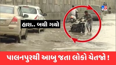 Banaskantha : પાલનપુર આબુ નેશનલ હાઇવે બિસ્માર હાલતમાં, રસ્તા પર મસમોટા ખાડાને કારણે વાહનચાલકો પરેશાન, જુઓ Video