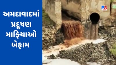 Sabarmati River : અમદાવાદમાં પ્રદૂષણ માફિયાઓ બેફામ, સાબરમતી નદીમાં વધુ એક વખત છોડાયું કેમિકલ યુક્ત પાણી