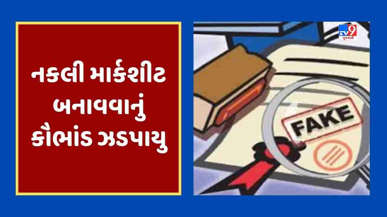 Breaking News : નકલી માર્કશીટ બનાવતા 2 આરોપીઓની ધરપકડ, બહુચરાજીમાં ઝેરોક્ષની દુકાનમાં બનતી હતી માર્કશીટ