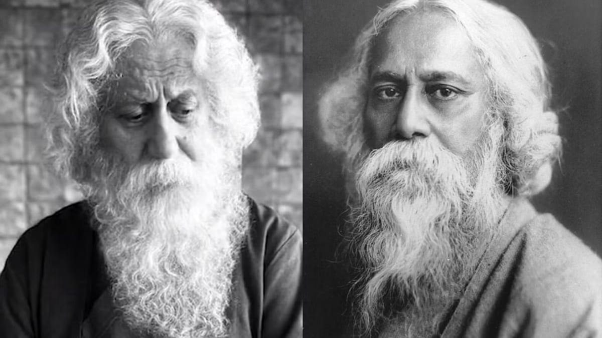 Anupam Kher New Film: રવીન્દ્રનાથ ટાગોરના લુકમાં જોવા મળ્યા દિગ્ગજ અભિનેતા અનુપમ ખેર, ફેન્સે કહ્યું 'ઓળખવા ખુબ જ મુશ્કેલ', જુઓ VIDEO