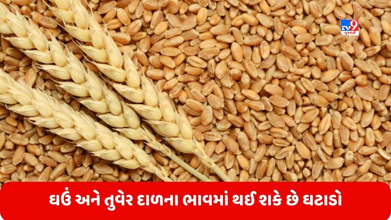 ઘઉં અને તુવેર દાળના ભાવમાં થઈ શકે છે ઘટાડો, રાજ્ય સરકારે બનાવ્યો આ પ્લાન