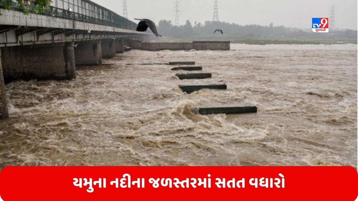 Delhi: યમુના નદીના જળસ્તરમાં સતત વધારો, પૂરના કારણે દિલ્હીની સ્થિતિ વધુ ખરાબ થઈ, જુઓ Video