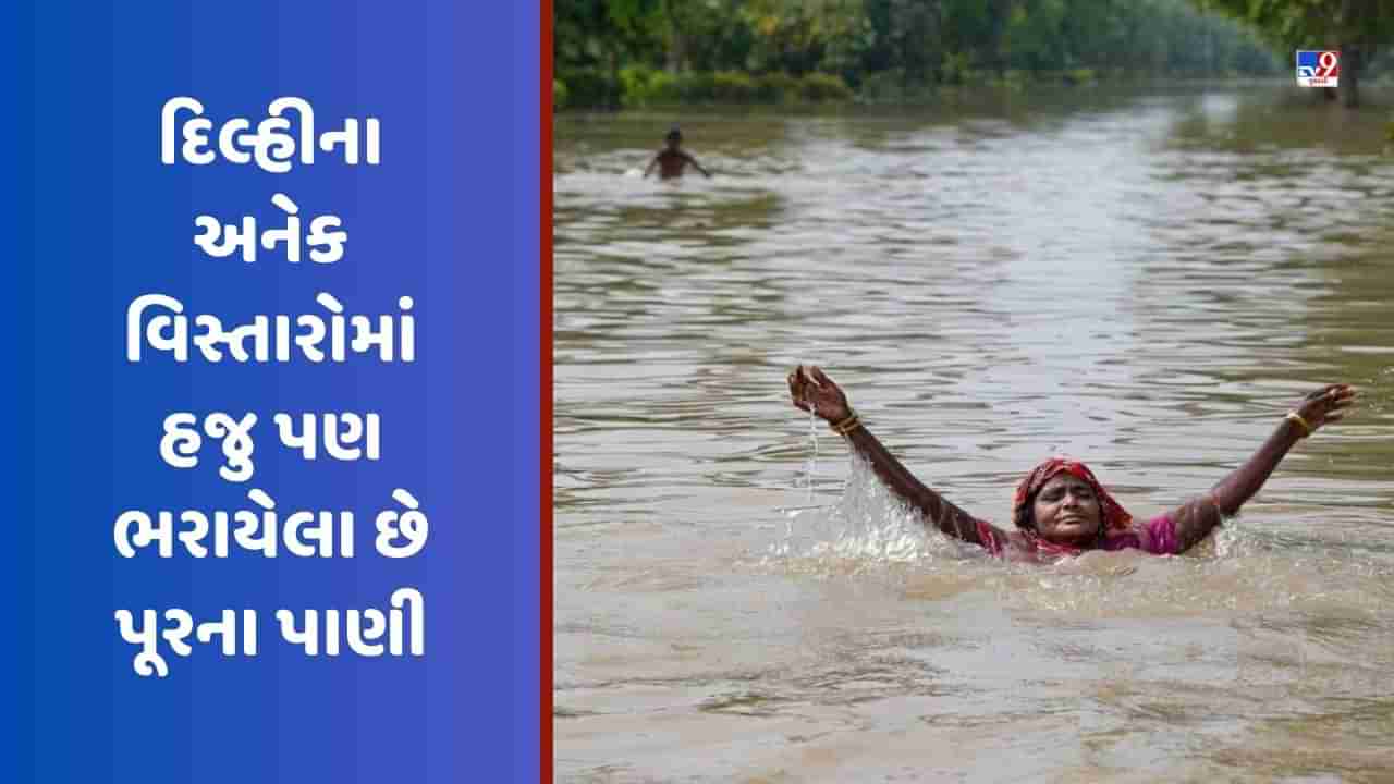 Delhi Flood Video: રસ્તાઓ બંધ, નાળાઓ જામ, હવામાન વિભાગે આપ્યુ વરસાદનું એલર્ટ, જુઓ રાજધાનીની સ્થિતિ