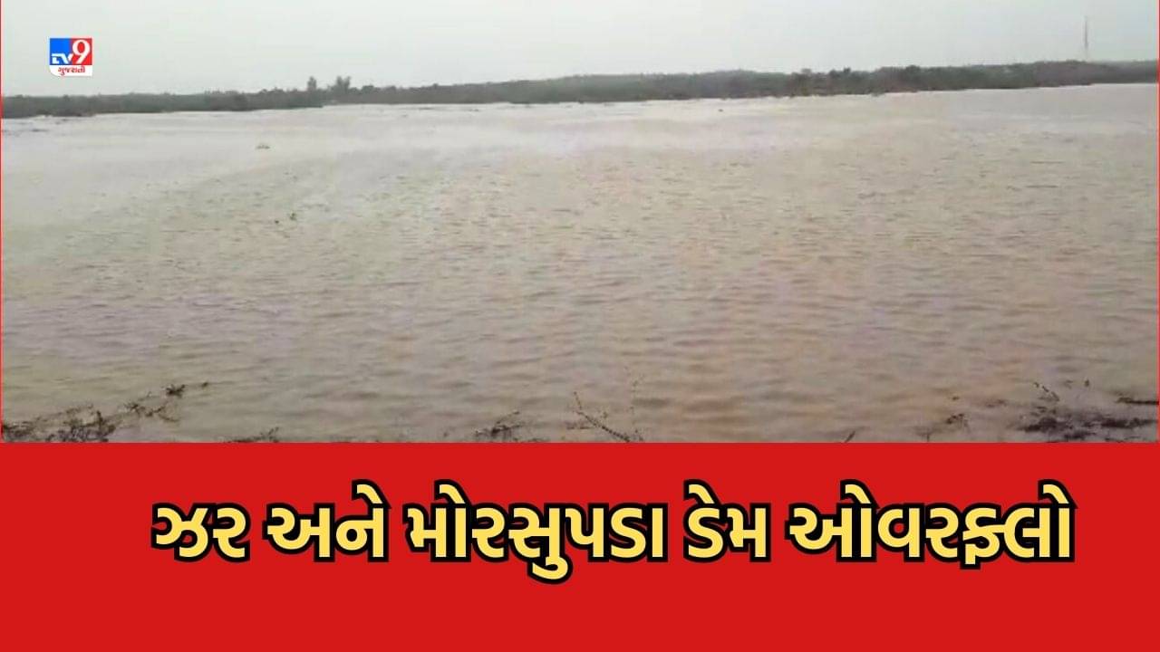 Monsoon 2023: અમરેલીમાં ભારે વરસાદ, જળાશયોમાં આવ્યા નવા નીર, ધારીમાં ઝર અને મોરસુપડા ડેમ ઓવરફ્લો