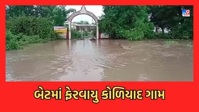 Gujarat Video: કરજણના કોળિયાદ પંથકમાં ધોધમાર વરસાદ, બેટમાં ફેરવાયુ ગામ