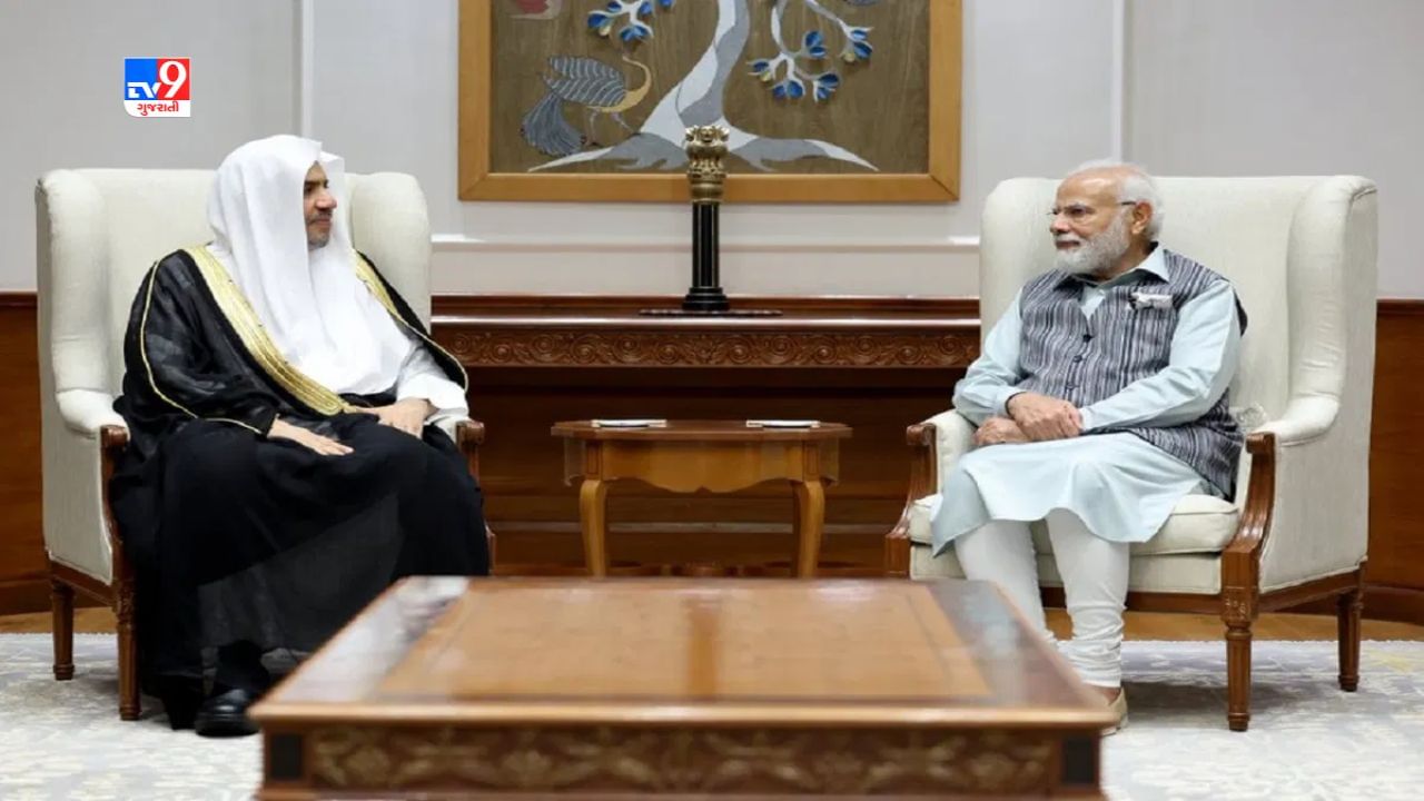 Al-Issa meets PM Modi: મુસ્લિમ વર્લ્ડ લીગના નેતા અલ ઈસાએ પીએમ મોદી સાથે મુલાકાત કરી, ભારત સાથેના સંબંધો પર ચર્ચા કરી