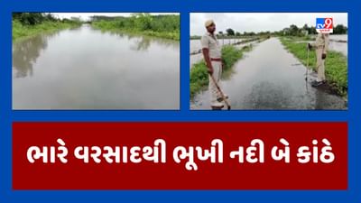 Vadodara rain Video : શિનોર તાલુકામાં ભારે વરસાદના પગલે ભૂખી નદી બે કાંઠે, ઉત્તરાજથી દિવેર જવાના રોડ કરાયો બંધ