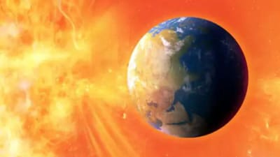 સૂર્યમાં થયો જોરદાર વિસ્ફોટ, અમેરિકન અવકાશ સંસ્થા નાસાએ જાહેર કર્યો Video