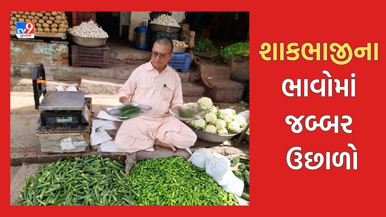 Ahmedabad: શાકભાજીના ભાવો ઘટવા માટે હજુ એક સપ્તાહની જોવી પડશે રાહ, વાવાઝોડા અને વરસાદી વાતાવરણ વચ્ચે ભાવોમાં જબ્બર ઉછાળો