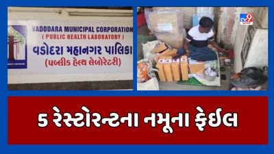 Vadodara Video: લોકોના સ્વાસ્થ્ય સાથે થઈ રહ્યા છે ચેડા ! 5 મોટી રેસ્ટોરન્ટમાંથી લીધેલા નમૂના થયા ફેઈલ Vadodara Video: લોકોના સ્વાસ્થ્ય સાથે થઈ રહ્યા છે ચેડા ! 5 મોટી રેસ્ટોરન્ટમાંથી લીધેલા નમૂના થયા ફેઈલ