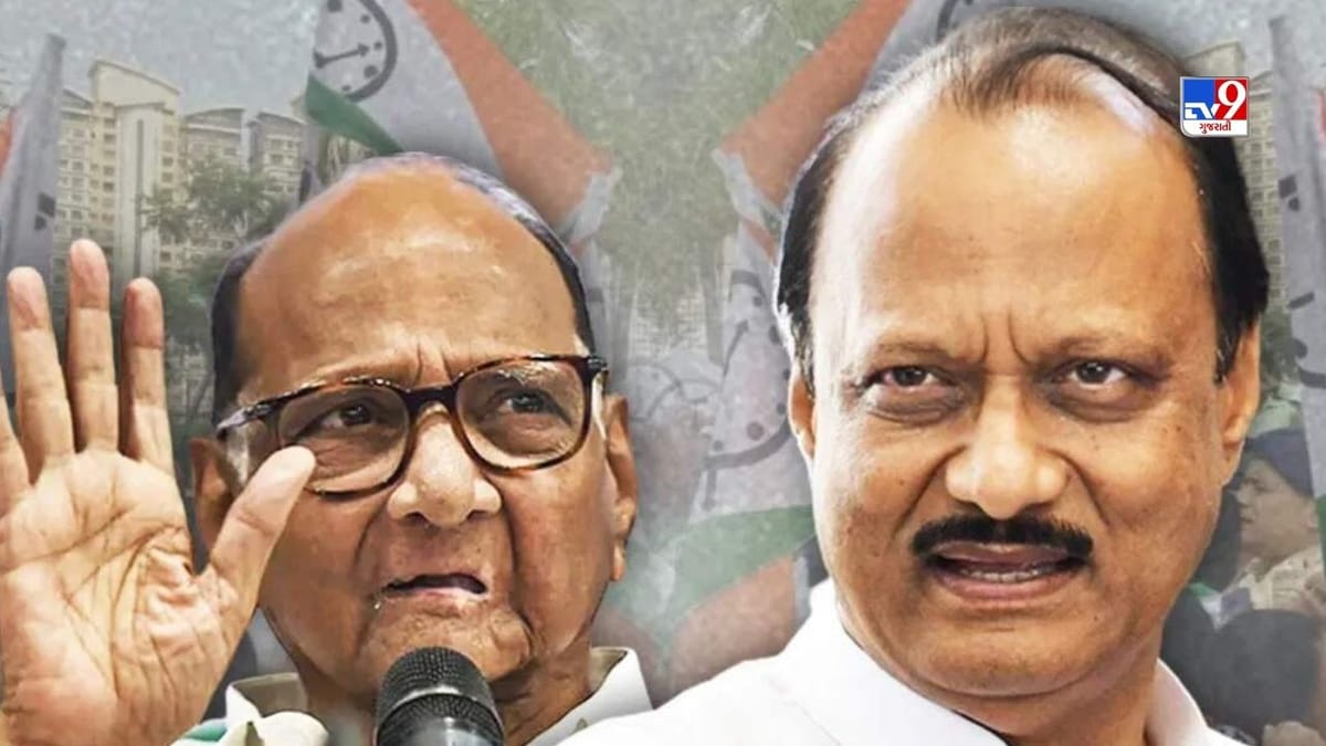 'અજિત પવાર અમારા નેતા NCPમાં કોઈ ભાગલા નથી', શરદ પવારના નિવેદનથી વધ્યો હોબાળો 'અજિત પવાર અમારા નેતા NCPમાં કોઈ ભાગલા નથી', શરદ પવારના નિવેદનથી વધ્યો હોબાળો