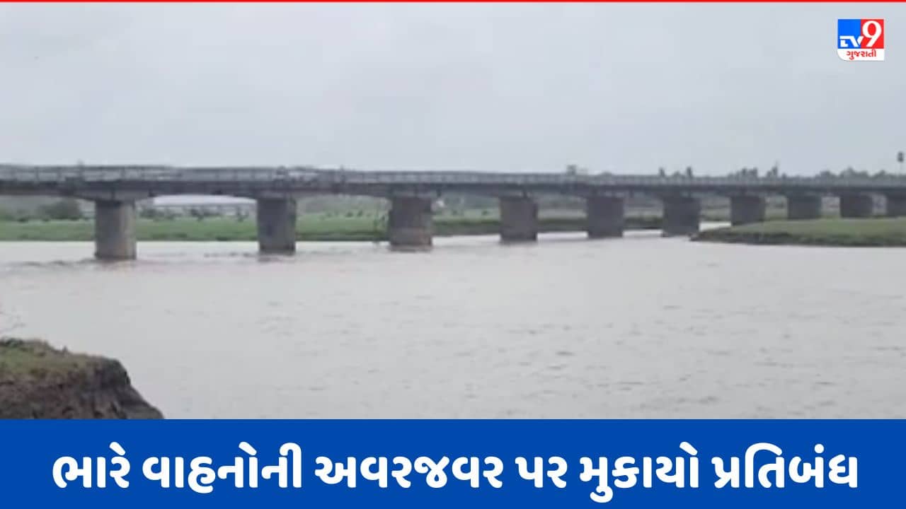 Gujarati Video: નવસારીમાં અંબિકા નદી ઉપરનો પુલ પડ્યો નબળો, ભારે વાહનોની અવરજવર પર મુકાયો પ્રતિબંધ
