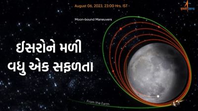 Breaking News: ઈસરોને મળી વધુ એક સફળતા, ચન્દ્રયાન 3 નો પ્રથમ ઓર્બિટમાં પ્રવેશવાનો પ્રયાસ રહ્યો સફળ