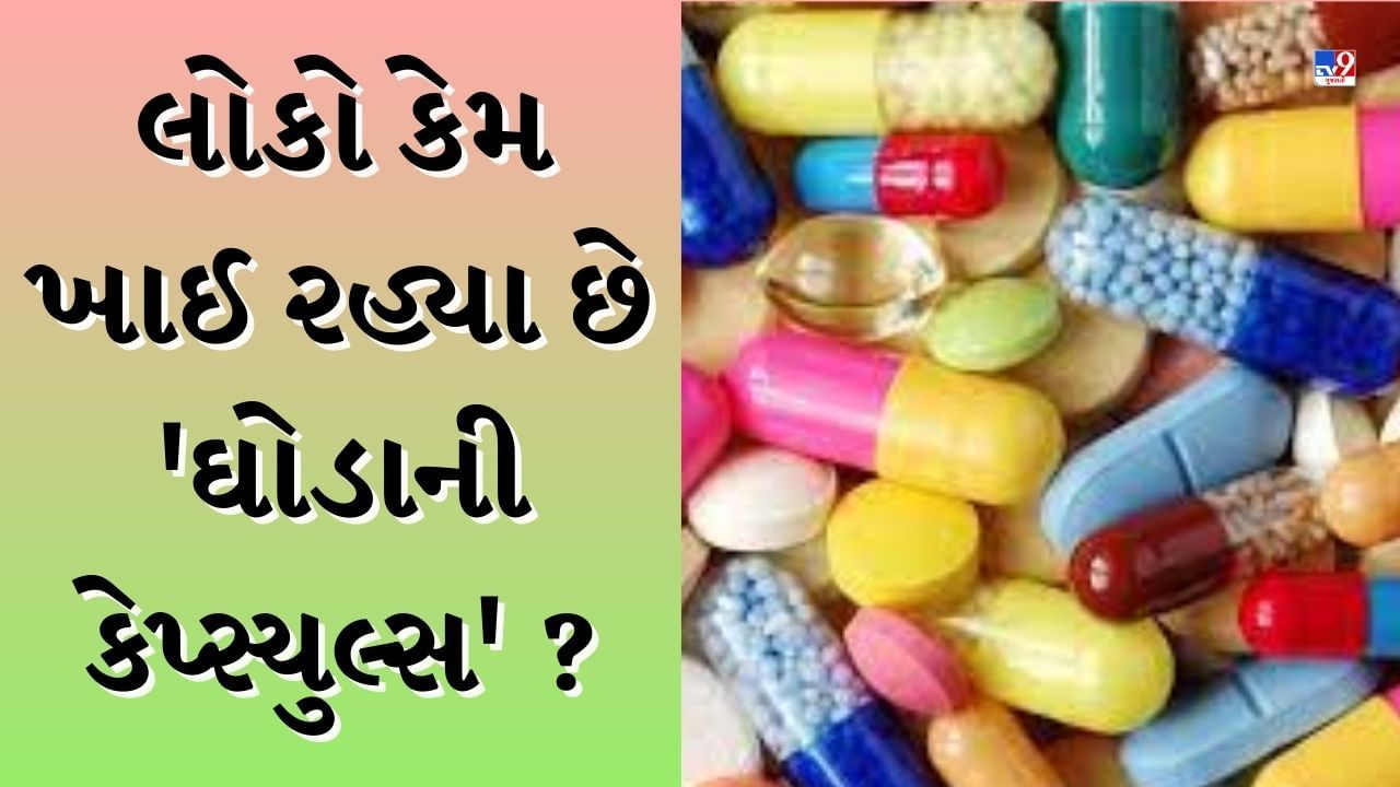 Drug News : નશાખોરો કેમ 'ઘોડાની કેપ્સ્યુલ્સ' તરફ વળ્યા ? શું છે સમગ્ર મામલો-જુઓ Video