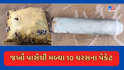 Kutch : કચ્છમાંથી ફરી એકવાર ચરસ ઝડપાયું, જખૌ પાસેથી 10 ચરસના પેકેટ મળી આવ્યા, જુઓ Video