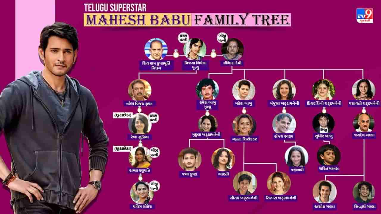 Mahesh Babu Family Tree : પિતા, પત્ની, ભાઈ, બહેન રહી ચૂક્યા છે સફળ સ્ટાર, પુત્રી એક ફોટોશૂટ માટે લે છે ભારે ભરખમ ફી