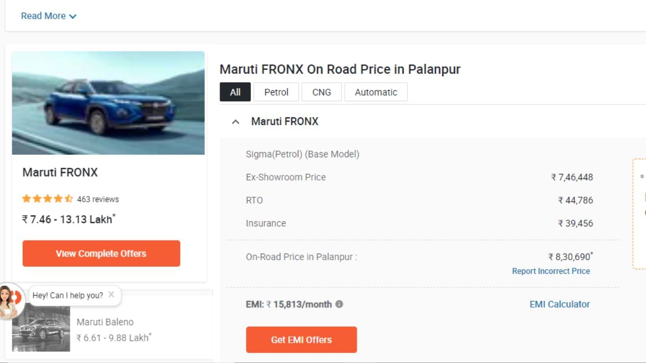 Maruti FRONX