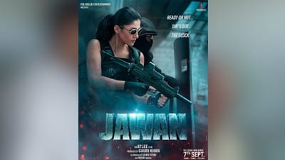 શાહરૂખ ખાનની 'જવાન'ની રીલિઝ પહેલા જ દરેક જગ્યાએ ચર્ચા થઈ રહી છે, આ ફિલ્મમાં સાઉથ એક્ટ્રેસ નયનતારાનો લુક પણ એકદમ ધાકડ છે. (Image: Instagram)