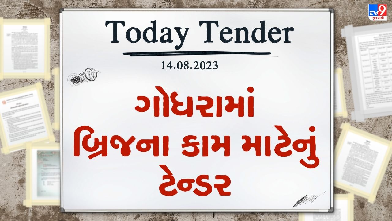 Tender Today : પંચમહાલ જિલ્લાના ગોધરામાં બ્રિજના કામ માટે લાખો રુપિયાનું ટેન્ડર જાહેર