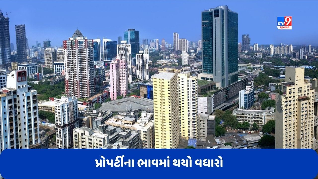 Property Rates: એક વર્ષમાં પ્રોપર્ટીના ભાવમાં 15% સુધીનો વધારો થયો, જાણો કયા શહેરમાં કેટલા મોંઘા થયા મકાન