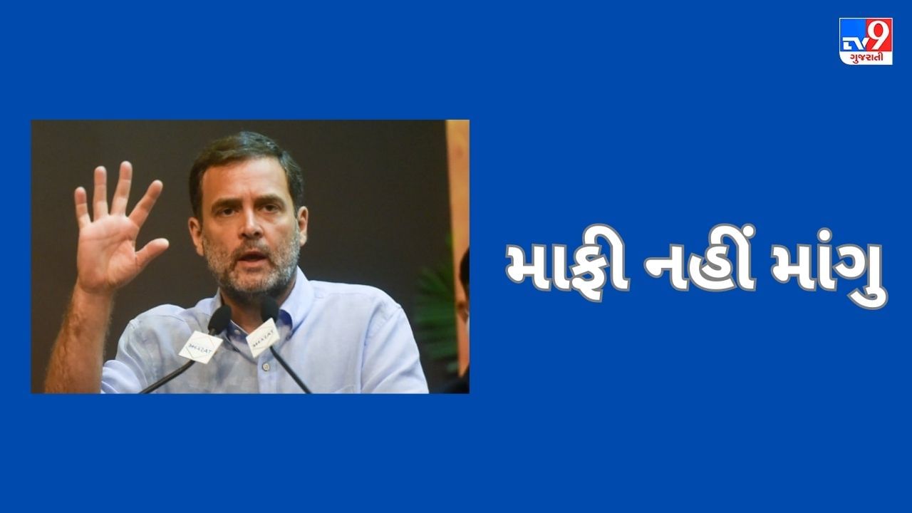 Breaking news : મોદી અટક મામલે સુપ્રિમ કોર્ટમાં રાહુલ ગાંધીનું સોગંદનામું, કહ્યું 'માફી નહીં માંગુ'