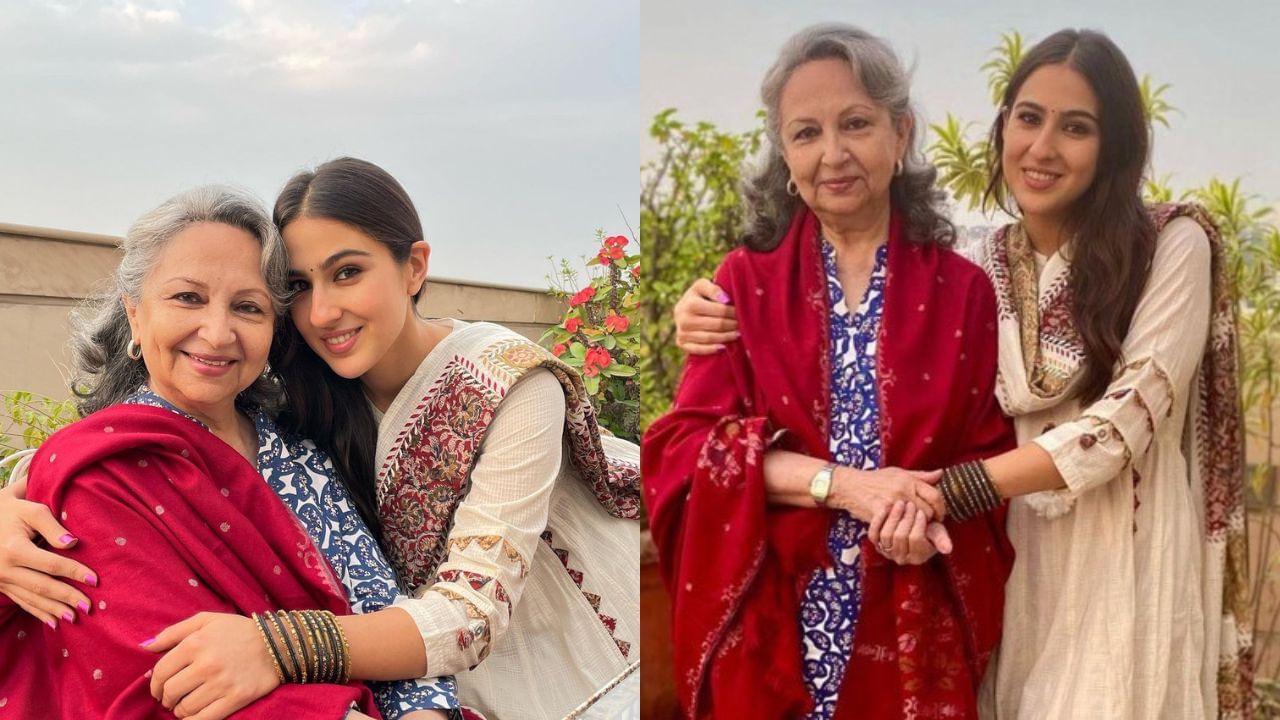 સારા અલી ખાનની દાદી  શર્મિલા ટાગોરનું નામ બોલિવૂડ ઈન્ડસ્ટ્રીની દિગ્ગજ અભિનેત્રીઓની યાદીમાં સામેલ છે, જે 60થી 70ના દશક સુધી પોતાના દમદાર અભિનય માટે જાણીતી છે.અભિનેત્રીના અંગત જીવનની વાત કરીએ તો શર્મિલાએ વર્ષ 1968માં મન્સૂર અલી ખાન પટૌડી સાથે લગ્ન કર્યા હતા. 