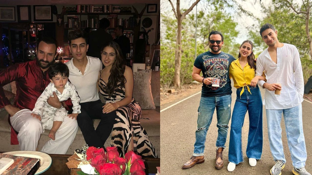 સારા અલી ખાન તે તેના ભાઈ ઈબ્રાહિમ અલી ખાન સાથે  અનેક વખત જોવા મળે છે. બંનેના ક્યૂટ વીડિયો પણ સોશિયલ મીડિયા પર ખુબ વાયરલ થાય છે.