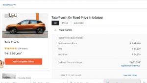 TATA Punch car