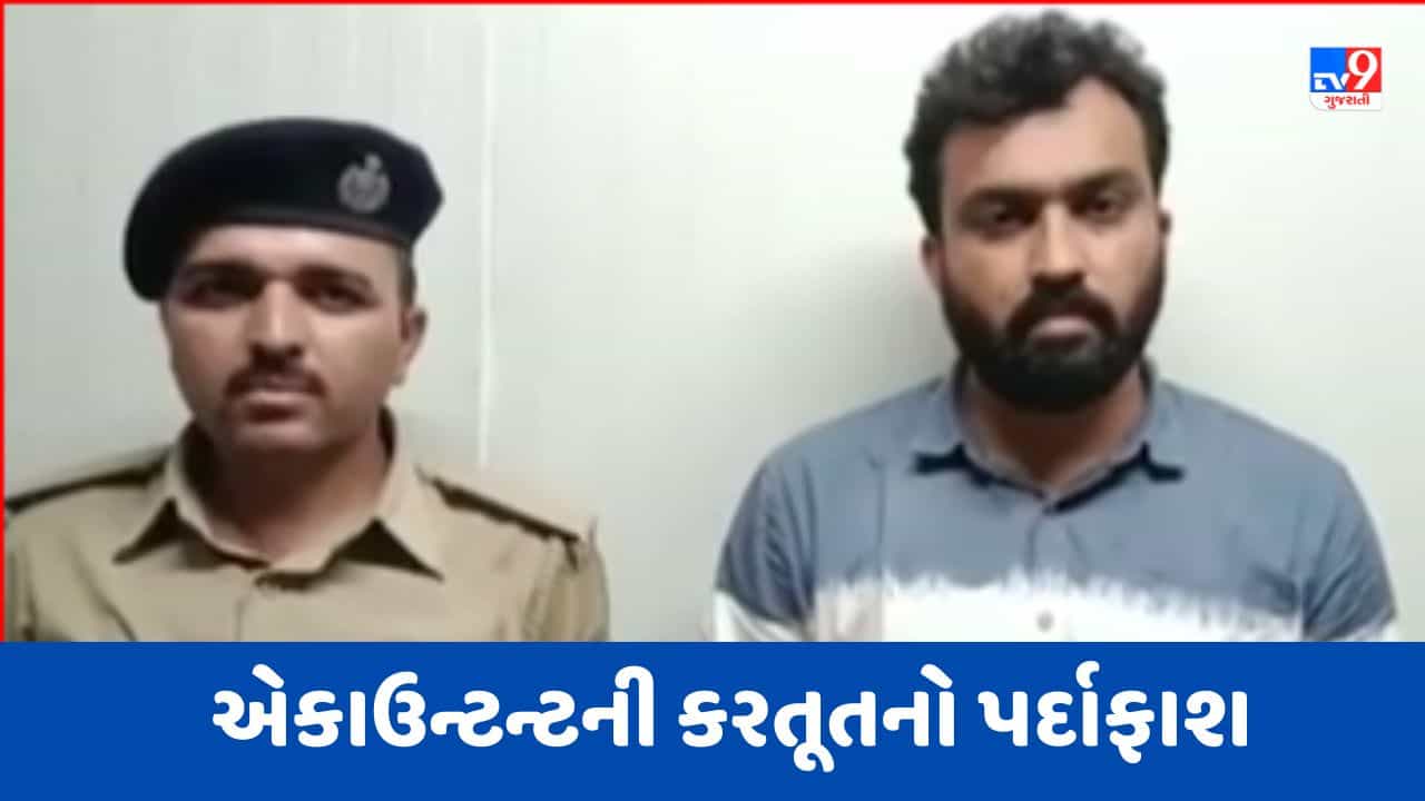 Vadodara Video : ખાનગી ફૂડ કંપનીનો એકાઉન્ટન્ટ ખાઈ ગયો 69.18 લાખ રુપિયા, ભાંડો ફૂટતા ગણ્યા જેલના સળિયા