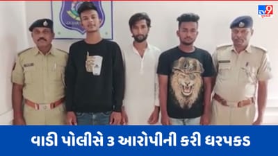 Vadodara: યુવકના આત્મહત્યાના કેસમાં 3 આરોપીની ધરપકડ, વાડી પોલીસે દુષ્પ્રેરણાનો ગુનો દાખલ કર્યો, જુઓ Video Vadodara: યુવકના આત્મહત્યાના કેસમાં 3 આરોપીની ધરપકડ, વાડી પોલીસે દુષ્પ્રેરણાનો ગુનો દાખલ કર્યો, જુઓ Video