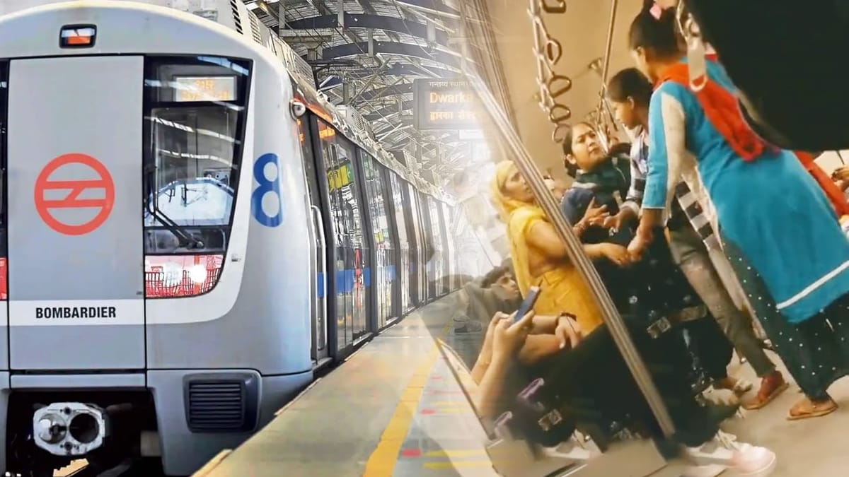 Delhi Metro Viral Video: ઐસા મારુંગી ના… દિલ્હી મેટ્રોમાં બે મહિલાઓએ કરી ધમાલ, વીડિયો જોઈને લોકો લઈ રહ્યા છે મજા Delhi Metro Viral Video: ઐસા મારુંગી ના… દિલ્હી મેટ્રોમાં બે મહિલાઓએ કરી ધમાલ, વીડિયો જોઈને લોકો લઈ રહ્યા છે મજા