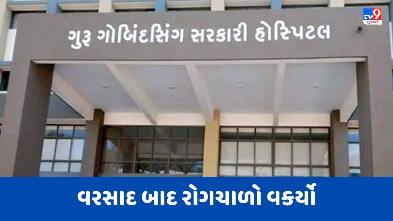 Jamnagar: જામનગરની સરકારી જીજી હોસ્પિટલમાં દર્દીઓની લાંબી કતારો, દૈનિક 500થી વધુ શરદી અને ઉધરસના કેસ નોંધાયા, જુઓ Video