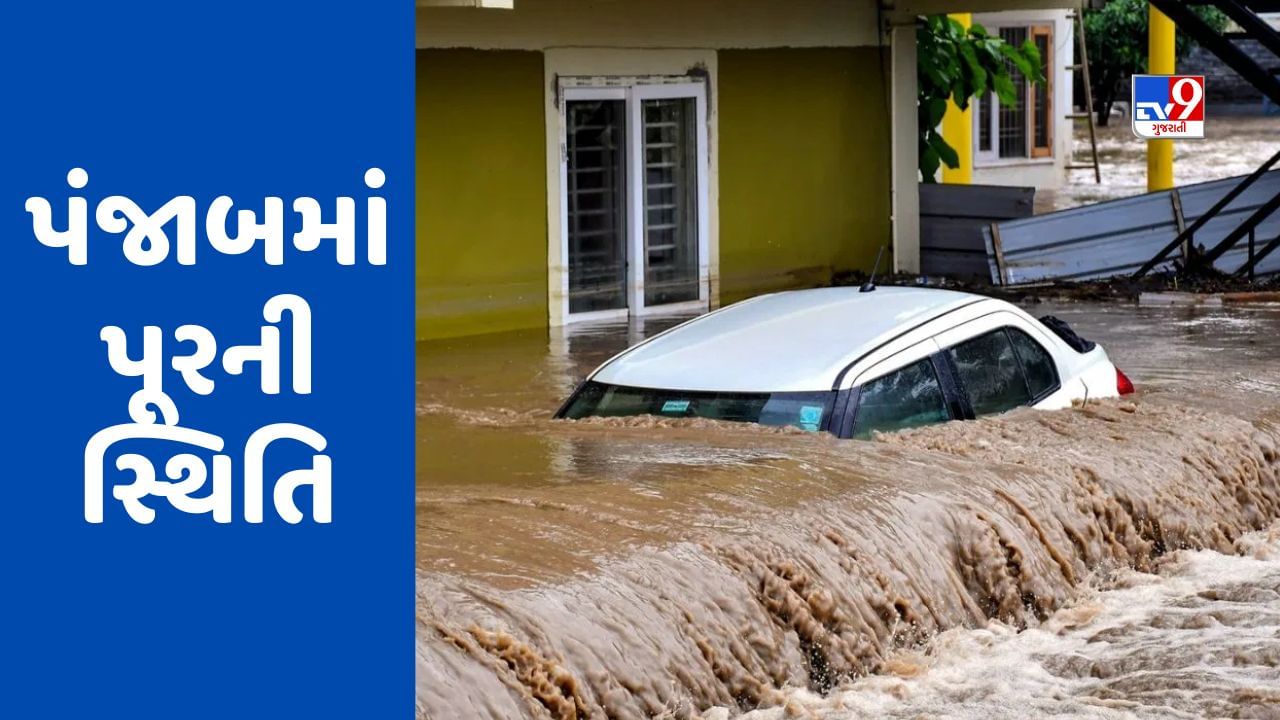 Punjab Rain Alert: પંજાબમાં 30 ગામ ડૂબ્યા, હોશિયારપુર અને રૂપનગરમાં પૂરની તબાહીના સંકેત