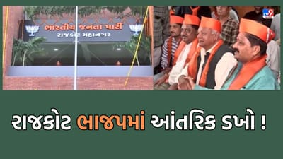 Gujarati Video: રાજકોટ ભાજપનો આંતરિક જૂથવાદ ચરમસીમા પર, વિવાદ વકરતા પ્રદેશ કક્ષાએથી અપાયા તપાસના આદેશ Gujarati Video: રાજકોટ ભાજપનો આંતરિક જૂથવાદ ચરમસીમા પર, વિવાદ વકરતા પ્રદેશ કક્ષાએથી અપાયા તપાસના આદેશ