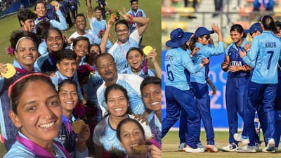 ભારતીય કેપ્ટન હરમનપ્રીત સહિત તમામ ખેલાડીઓએ સ્ટેજ પર મેડલ કલેક્ટ કર્યો હતો અને બાદમાં બધાનું અભિવાદન કર્યું હતું.