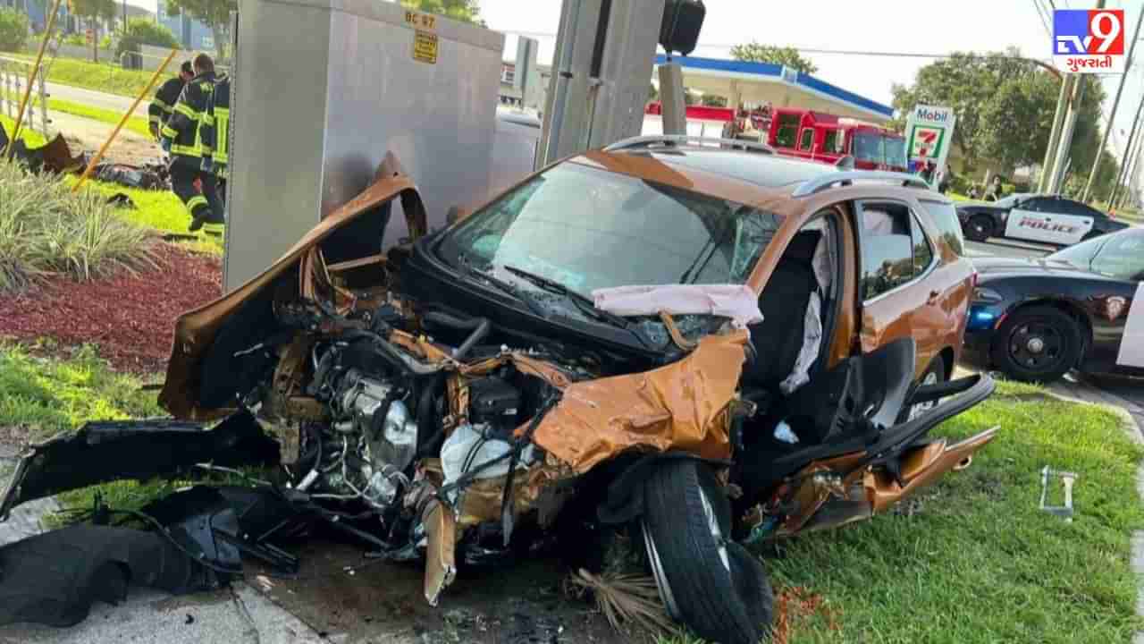 Melbourne News : Three men were caught on camera attacking a car after a multi-car accident