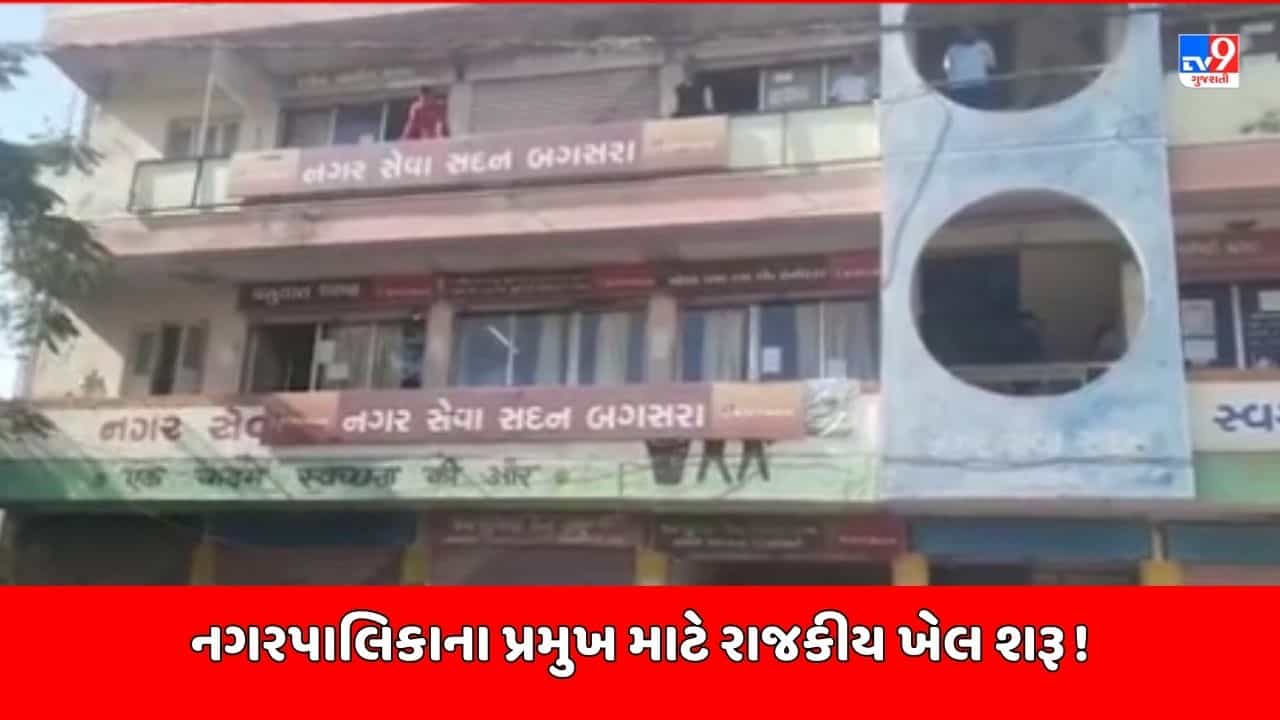 Amreli Video : બગસરા નગરપાલિકામાં નવાજૂનીના એંધાણ ! ભાજપના 6થી 7 સભ્યો સંપર્ક વિહોણા, શાખ બચાવવા માટે નેતાઓએ કવાયત હાથ ધરી