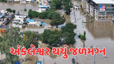 અંકલેશ્વરમાં નર્મદા નદીના પાણી ઘૂસતા જળબંબાકારની સ્થિતિ, મકાનોમાં પહેલા માળ સુધી પાણી પહોંચ્યા,જુઓ Video