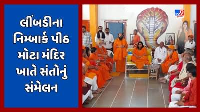 Surendranagar : આવતીકાલે લીંબડીમાં યોજાનારી બેઠક સાળંગપુર વિવાદનું ભવિષ્ય નક્કી કરશે, 2 હજાર સાધુ સંતો આપશે હાજરી, જૂઓ Video
