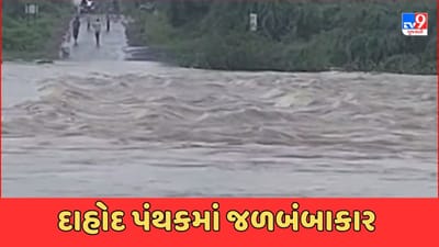 Dahod Rain: પાનમ નદીમાં ફસાયેલા 4 લોકોમાંથી 3નું રેસ્ક્યુ કરાયુ, કલેકટર સહિતના ઉચ્ચ અધિકારીઓ ઘટનાસ્થળે, જુઓ Video