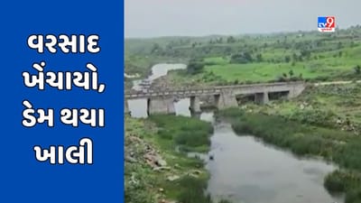 દાહોદમાં મેઘરાજાની મહેર બાકી, ડેમ હજી ખાલી, જિલ્લાના 8 પૈકી 6 ડેમ ખાલી, જુઓ Video