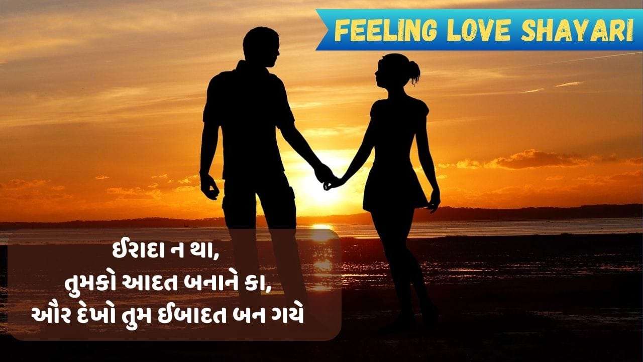 Feeling Love Shayari : ઉસ ચાંદ કો બહુત ગુરુર હૈ, કિ ઉસકે પાસ નૂર હૈ અબ મૈં ઉસે કૈસે સમજાઉં, મેરે પાસ કોહિનૂર હૈ
