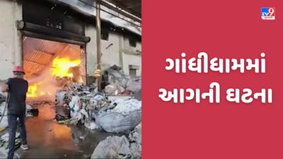 Kutch: ગાંધીધામ GIDC વિસ્તારમાં આગ, ભંગારના વાડામાં ઘટનાને લઈ 4 ફાયર ટીમો પહોંચી, જુઓ Video