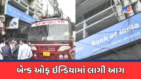 Vadodara : બેંક ઓફ ઇન્ડિયાની મુખ્ય શાખામાં લાગી આગ Vadodara : બેંક ઓફ ઇન્ડિયાની મુખ્ય શાખામાં લાગી આગ