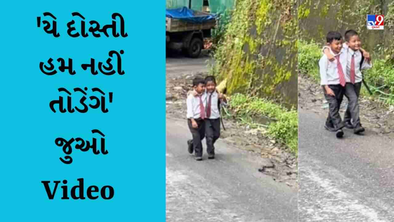 Friendship Viral Video : બાળપણમાં આવી હતી ખરી મિત્રતા, Video જોયા પછી તમને પણ તમારો બેસ્ટ ફ્રેન્ડ ચોક્કસ યાદ આવશે