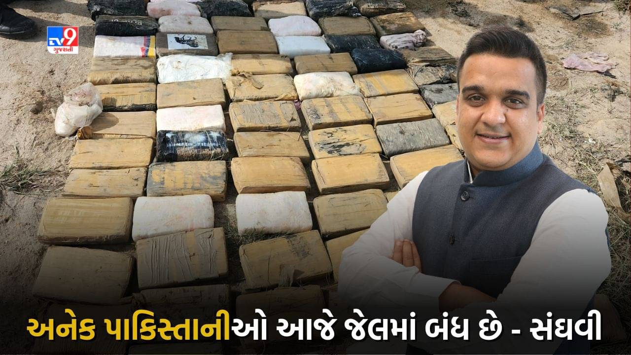 Video – ગાંધીધામ પોલીસે પકડેલા કોકેઈન મામલે હર્ષ સંઘવીએ પોલીસની કરી પ્રશંસા, કહ્યું અનેક પાકિસ્તાનીઓ આજે જેલમાં બંધ છે