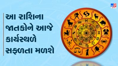 Horoscope Today Video : આ ચાર રાશિના જાતકોને આજે કાર્યસ્થળે સફળતા મળશે, જાણો કઈ કઈ રાશિ છે, જુઓ Video