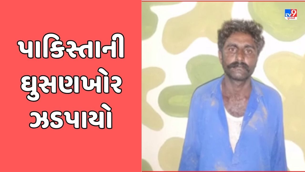 Kutch Video : હરામીનાળાથી પાકિસ્તાની શખ્સ ઝડપાયો, વધુ તપાસ માટે પોલીસને સોંપાશે Kutch Video : હરામીનાળાથી પાકિસ્તાની શખ્સ ઝડપાયો, વધુ તપાસ માટે પોલીસને સોંપાશે