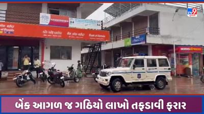 Aravalli: મેઘરજમાં બેંકમાંથી પૈસા ઉપાડી નિકળેલ ખાનગી ફાયનાન્સના કર્મચારી પાસેથી 12.60 લાખ તફડાવી શખ્શ ફરાર, જુઓ Video Aravalli: મેઘરજમાં બેંકમાંથી પૈસા ઉપાડી નિકળેલ ખાનગી ફાયનાન્સના કર્મચારી પાસેથી 12.60 લાખ તફડાવી શખ્શ ફરાર, જુઓ Video